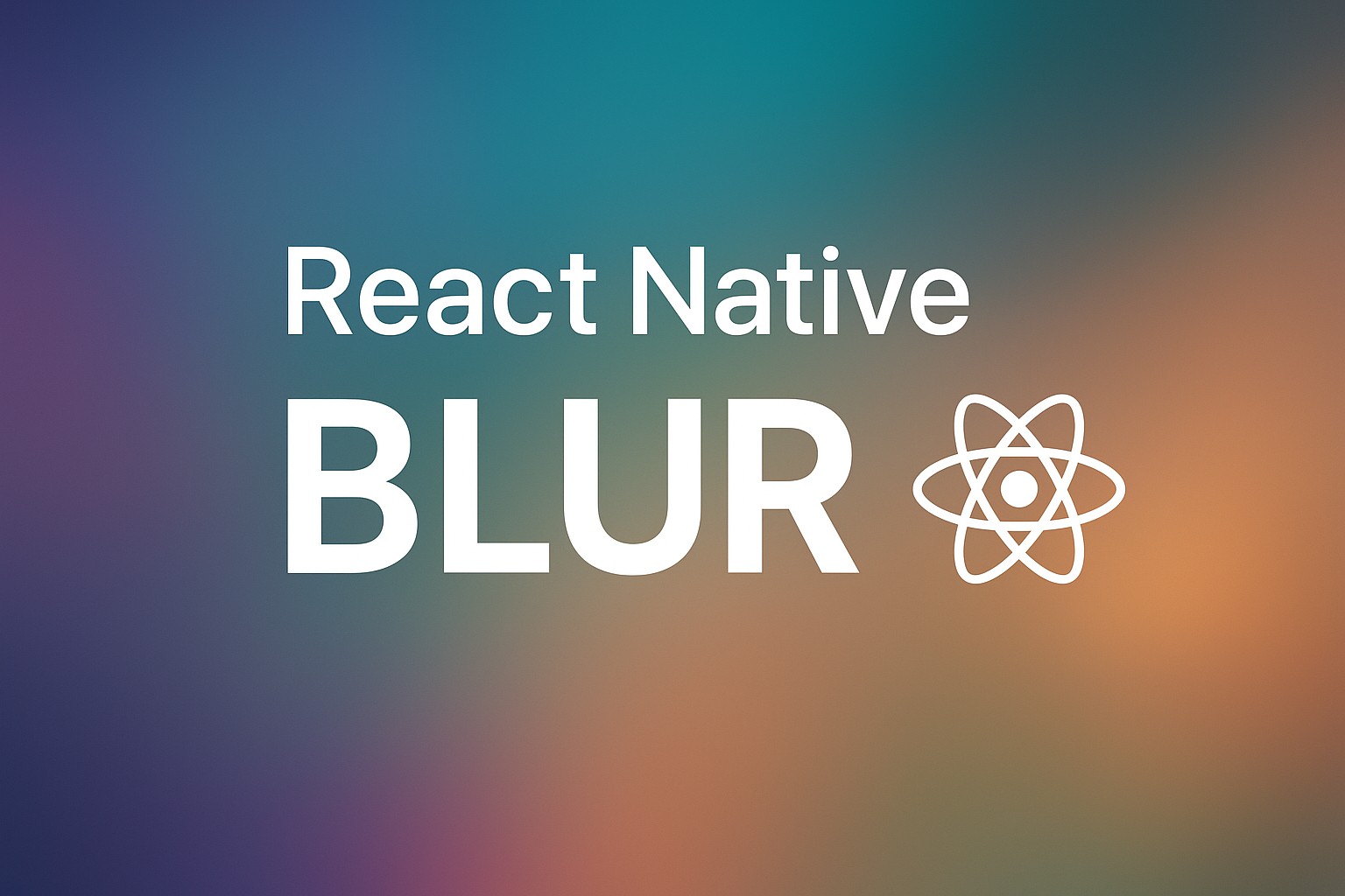 react-native-blur