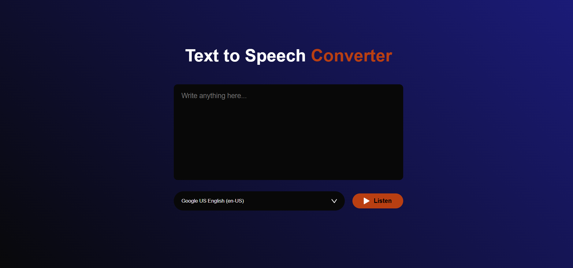 text-to-speech-converter