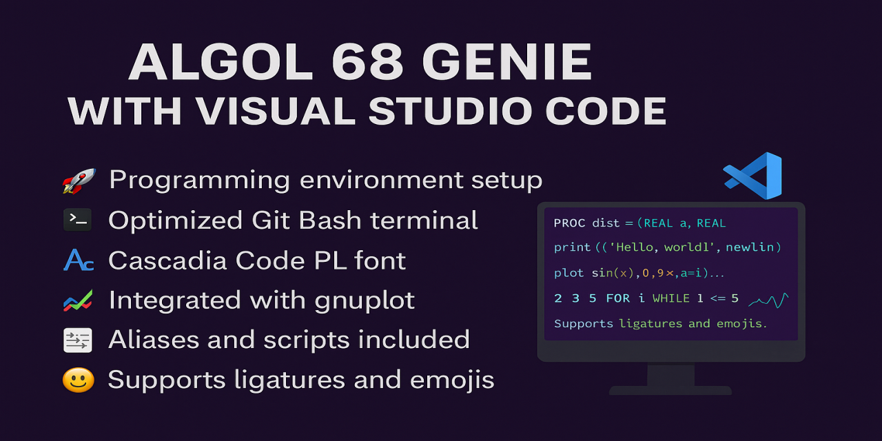 algol68-vscode-genie-setup