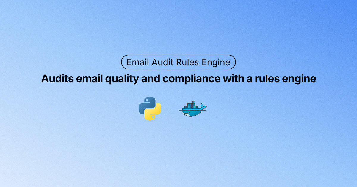 email-audit-service