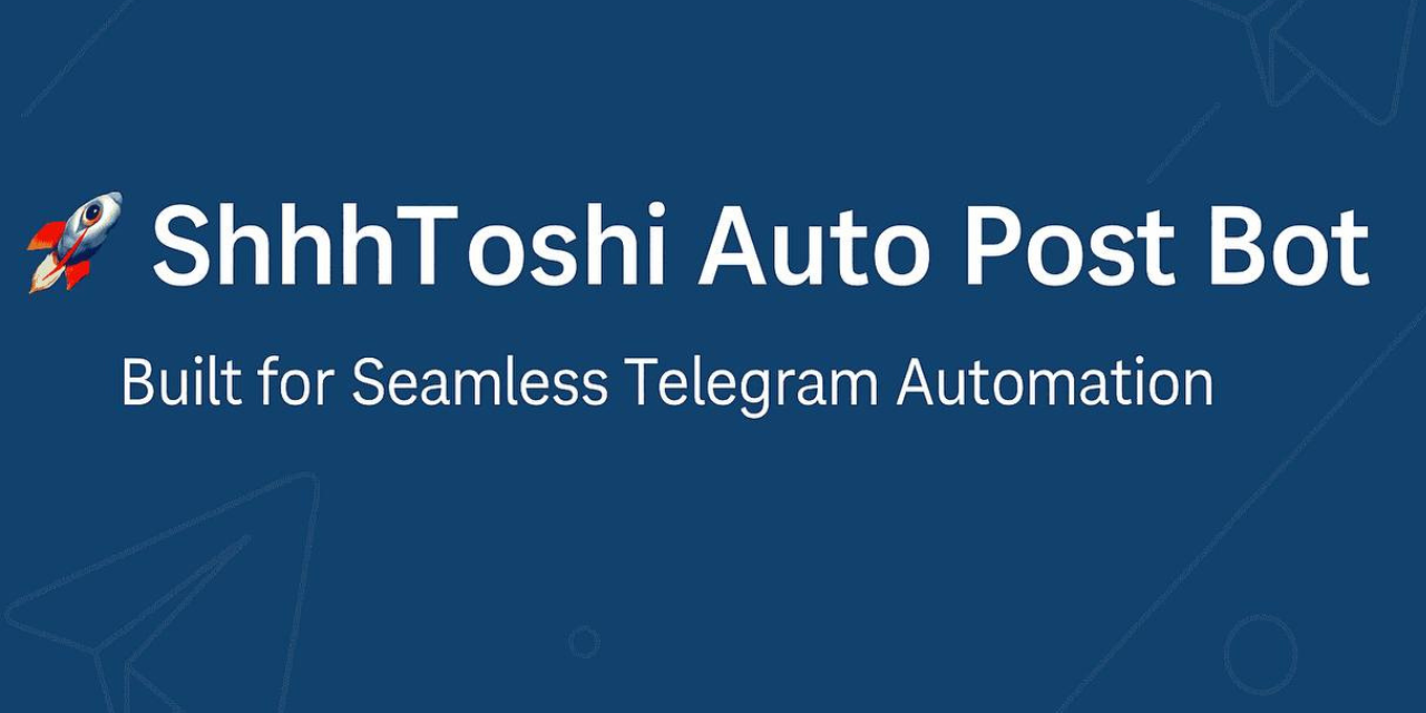 GitHub - ShhhToshi/ShhhToshi-AutoPost-Bot: The ShhhToshi Auto Post Bot ...