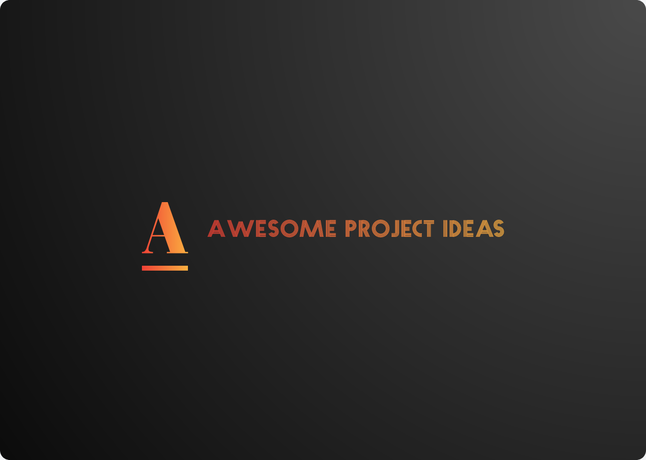  awesome-project-ideas