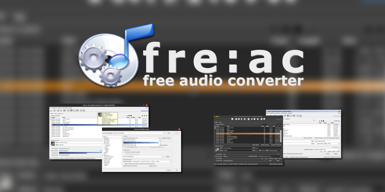 Free audio converter for macOS and Windows