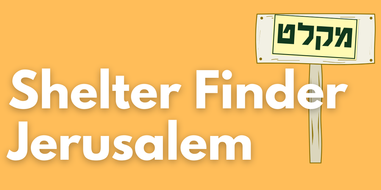 Shelter-Finder-Jerusalem