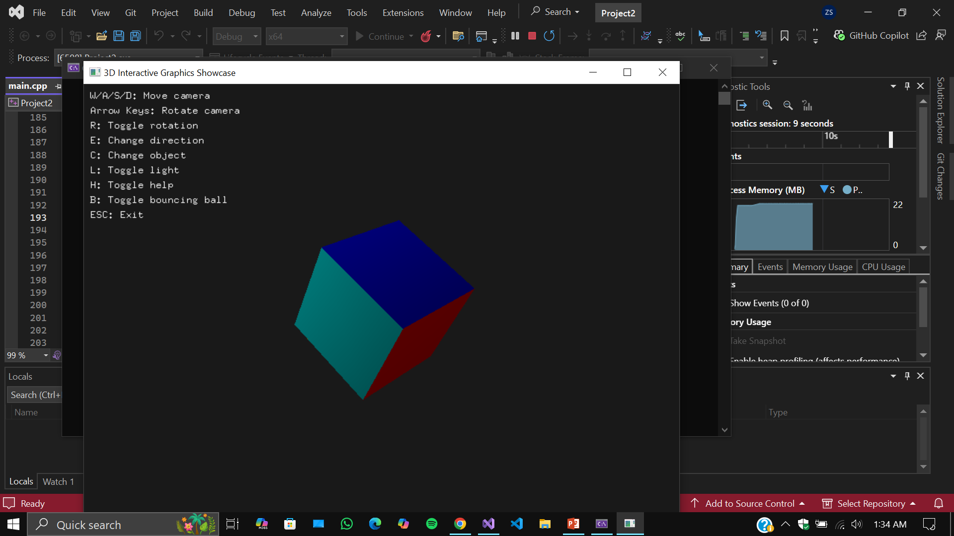 GitHub - Xeeshan-23/3D-Rotating-Cube-HCI-Graphics-Project-: A 3D ...