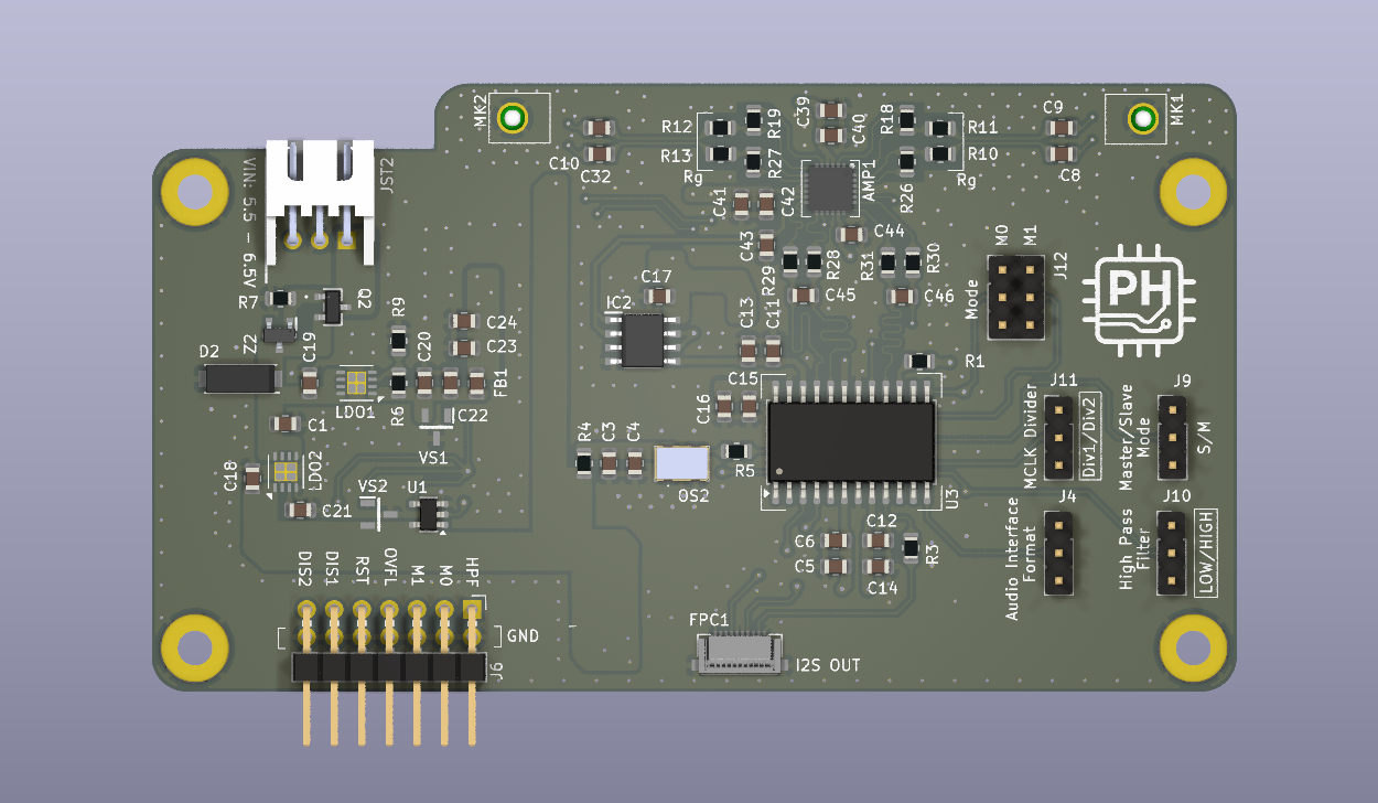 ADC_CS5381KKSZ_Board
