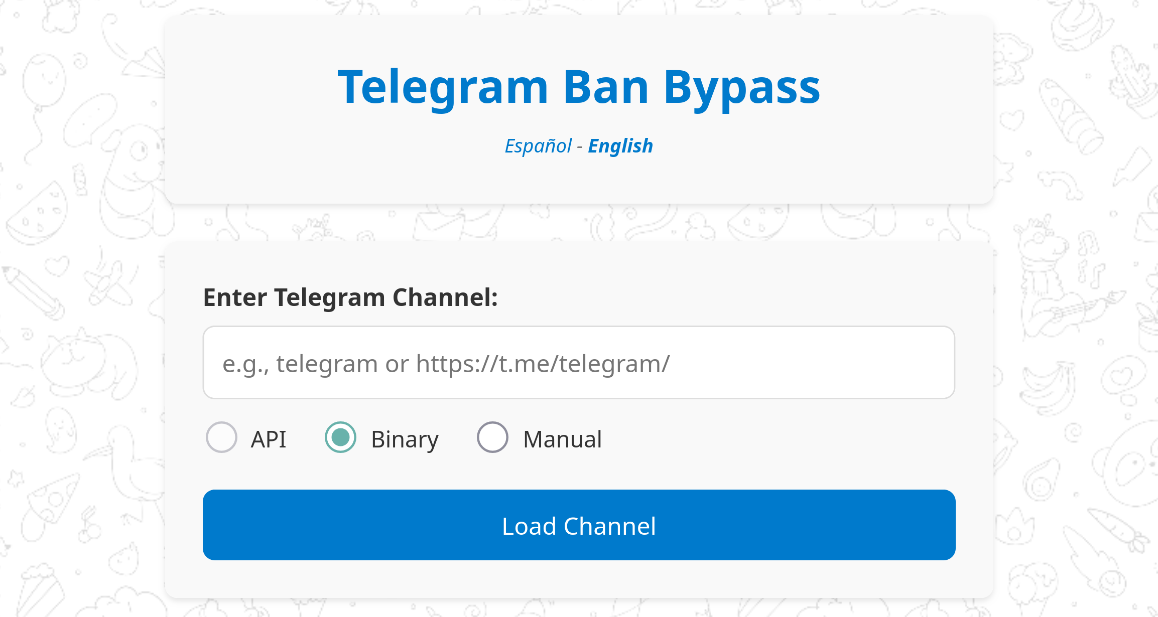 Telegram-Ban-Bypass