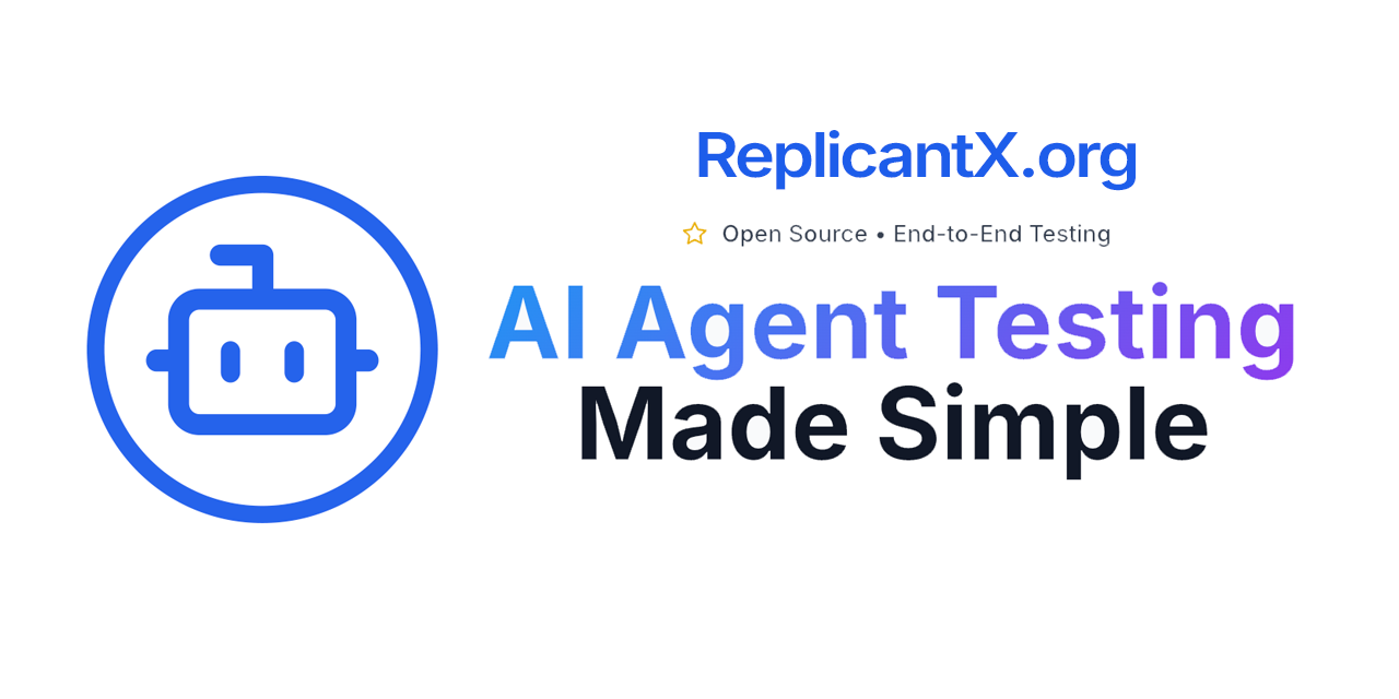 GitHub - HelixTechnologies/replicantx: Open source end-to-end testing ...
