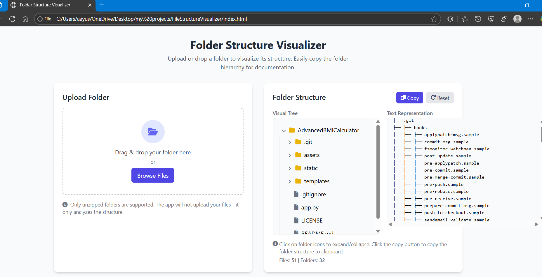 Folder-Structure-Visualizer