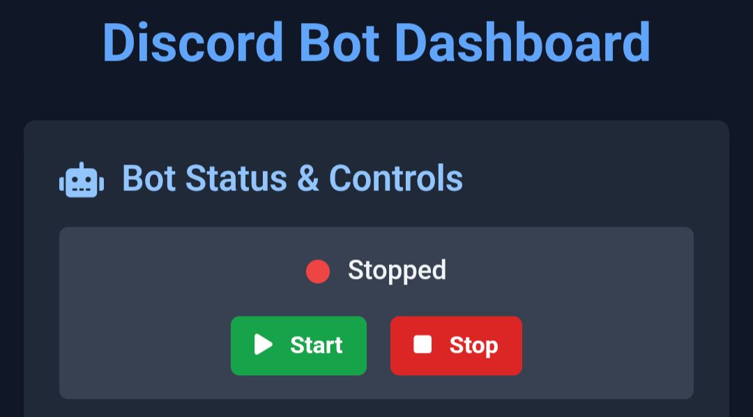 GitHub - Jeiel0rbit/Bot-Host-Dashboard: Own bot hosting