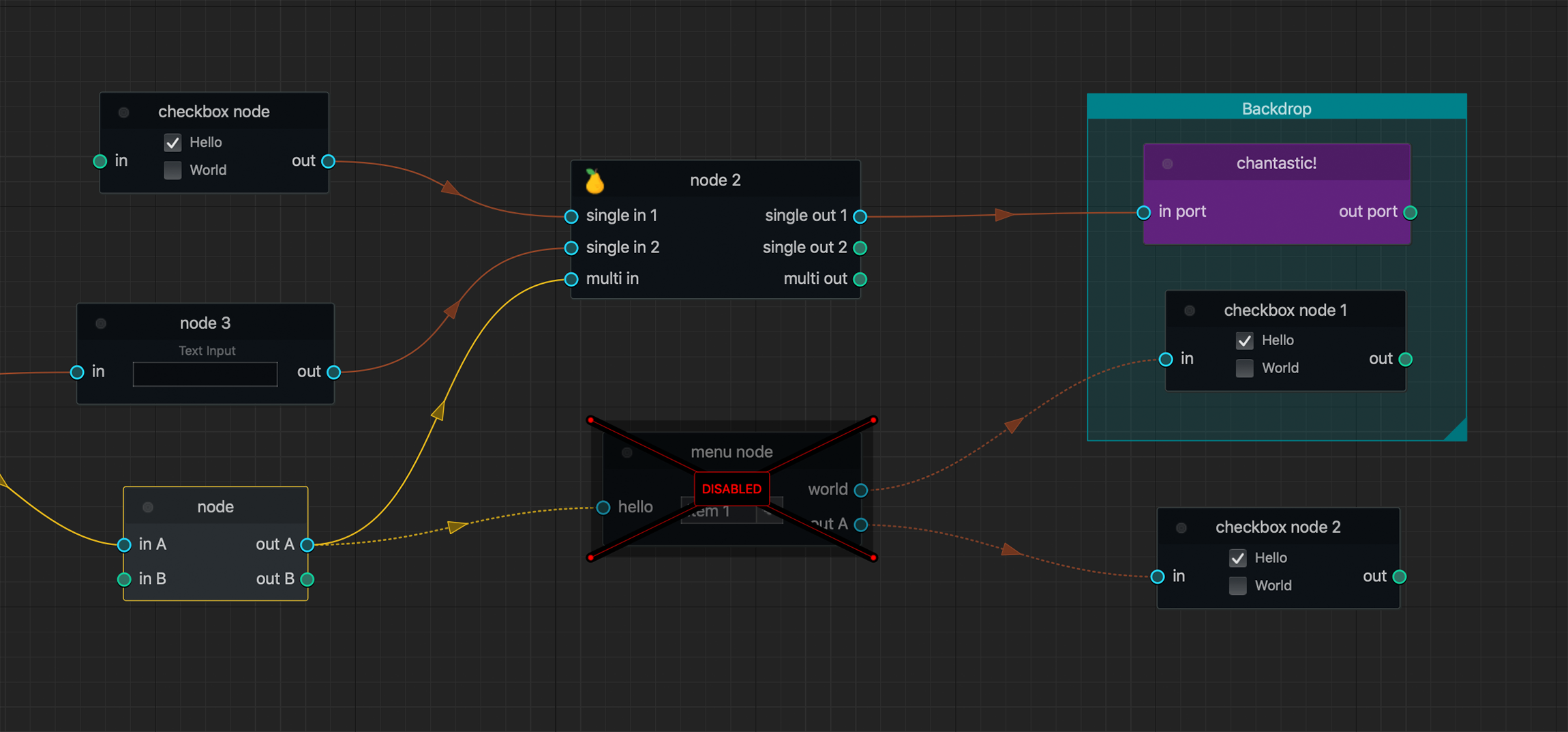 Ua node. Тёмная тема pyqt5. Qt5 node. Node graph. Qt graph.