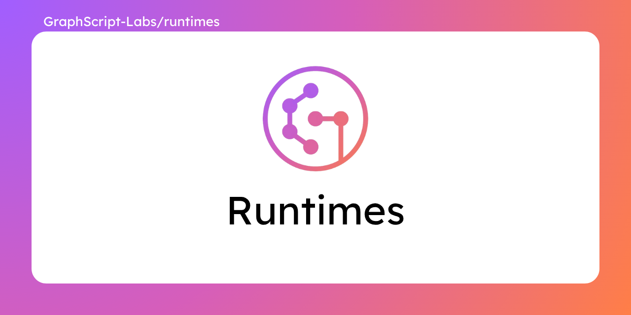 runtimes