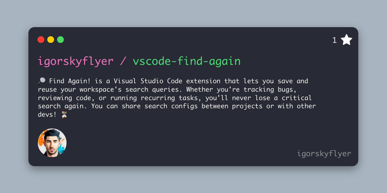 vscode-find-again