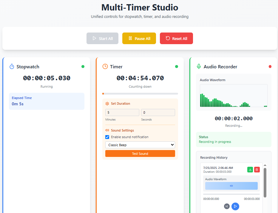 multi-timer-audio-recorder