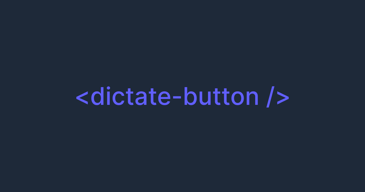 dictate-button
