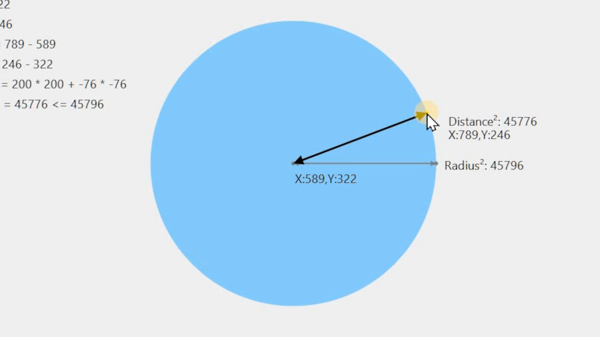 Inside-or-Out-of-Circle
