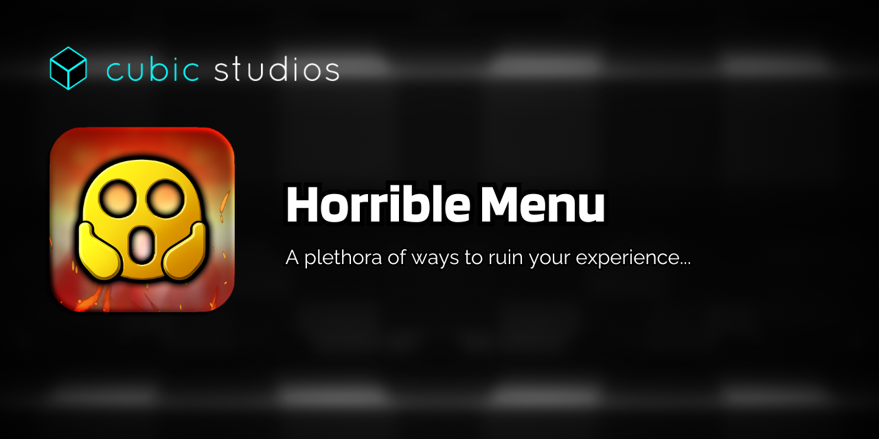 GitHub - CubicCommunity/HorribleMenu: A plethora of ways to ruin your ...