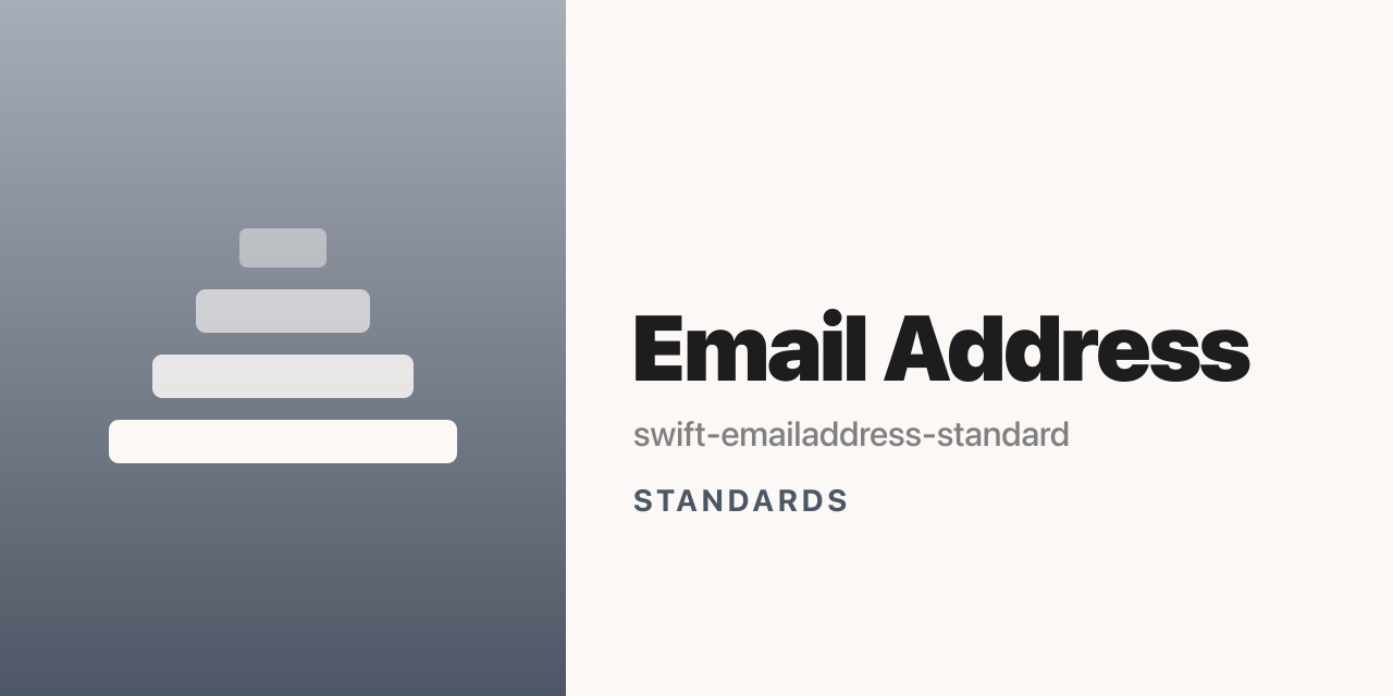 swift-emailaddress-standard