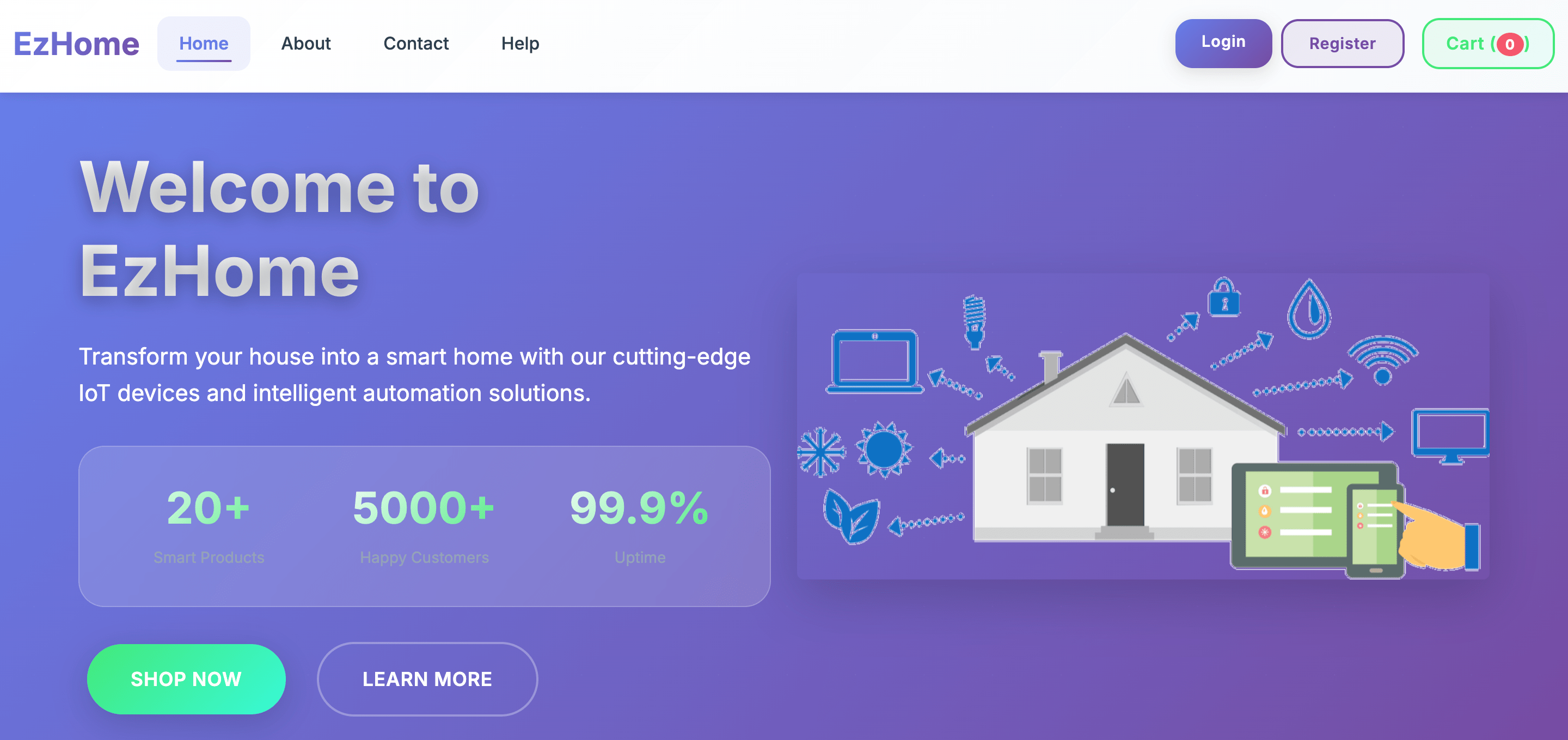 EzHome-e-commerce-Application