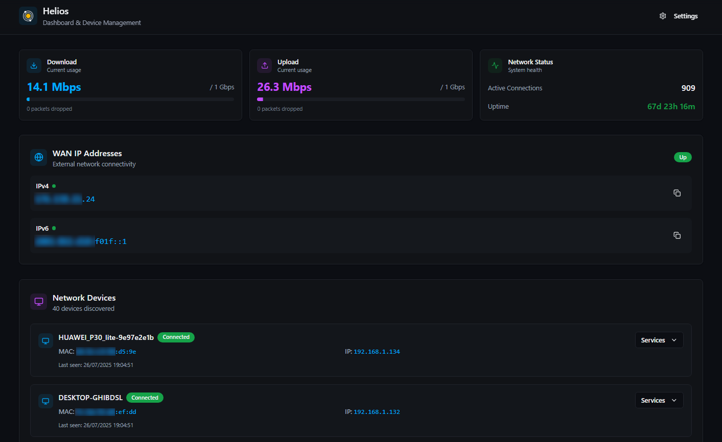 GitHub - 0Killian/Helios: A modern, self-hosted dashboard for network ...