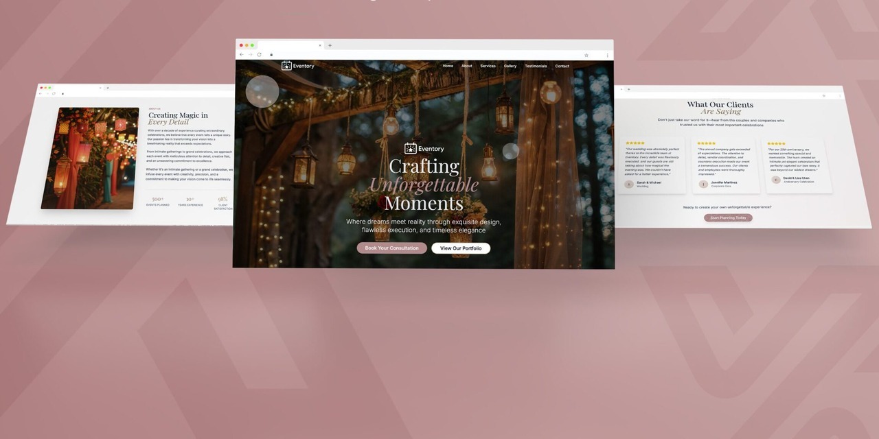 react-event-planner-website-template