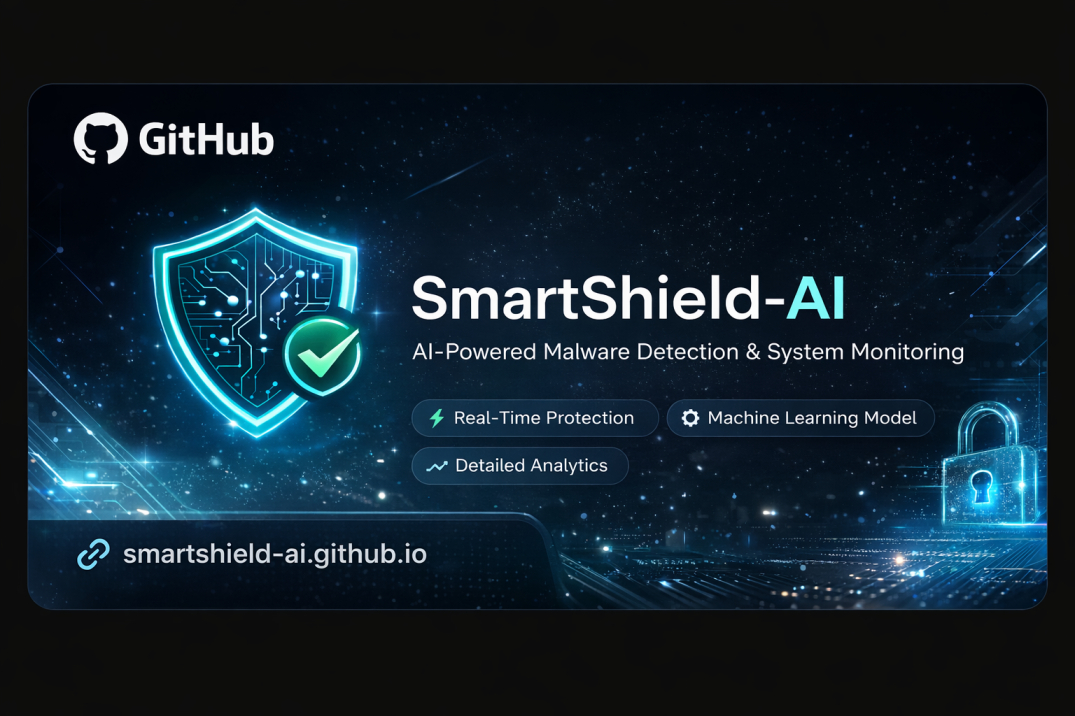 GitHub - prajwal-kedari/SmartShield-AI: "Intelligent Malware Detection ...