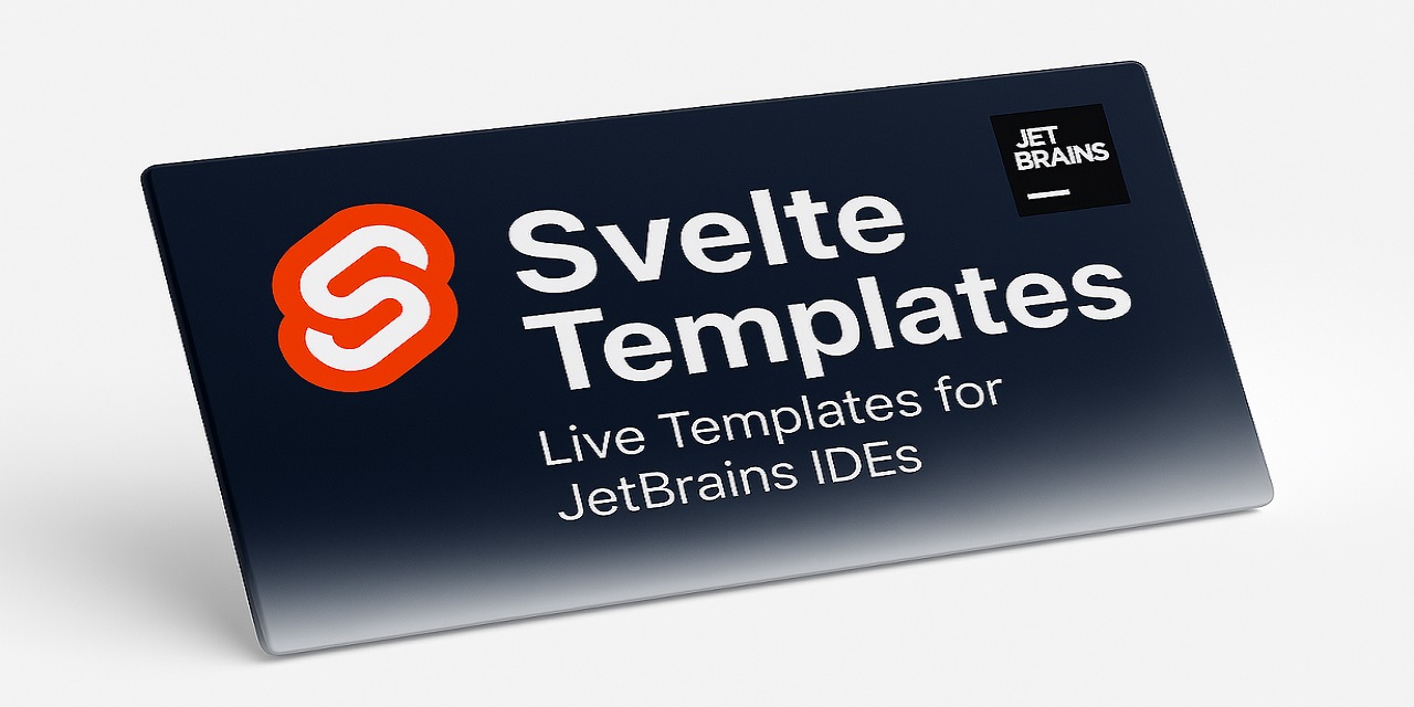 jetbrains-svelte-templates Svelte Themes