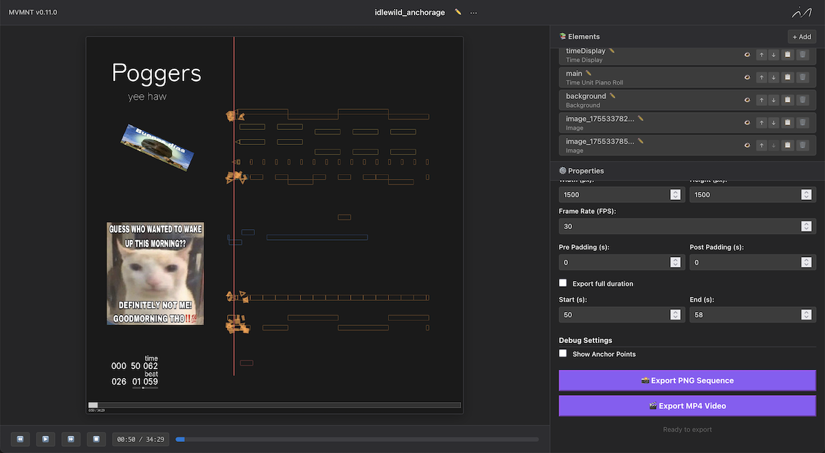 GitHub - Maokus/MVMNT: Free, Open Source MIDI Visualization · GitHub
