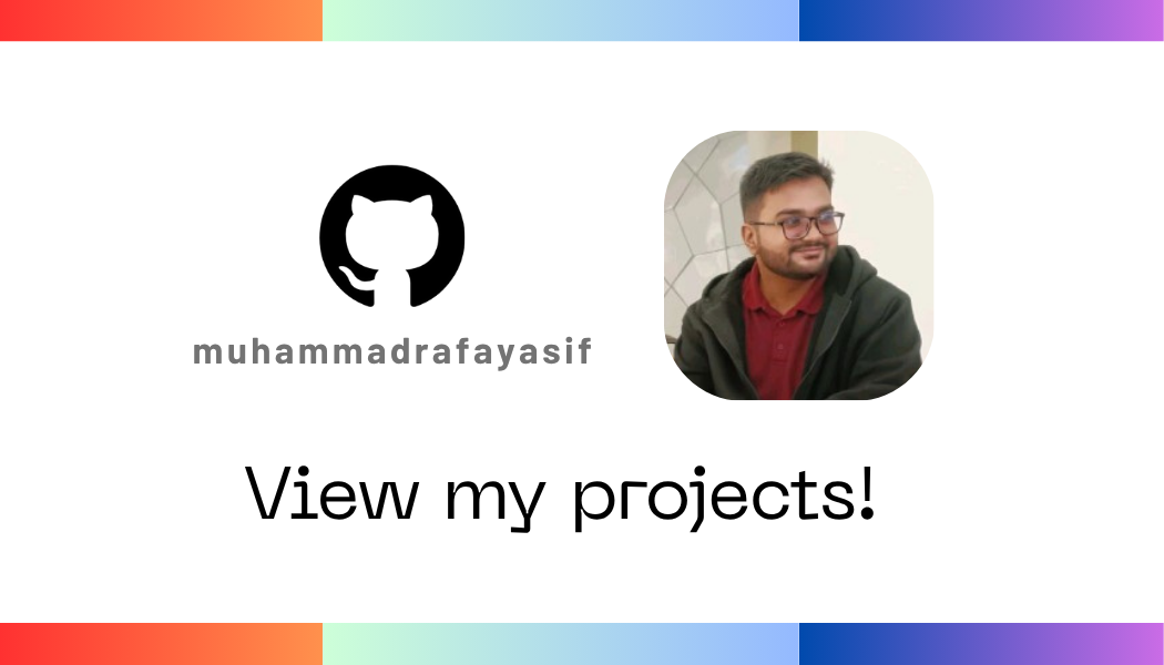 GitHub - muhammadrafayasif/muhammadrafayasif