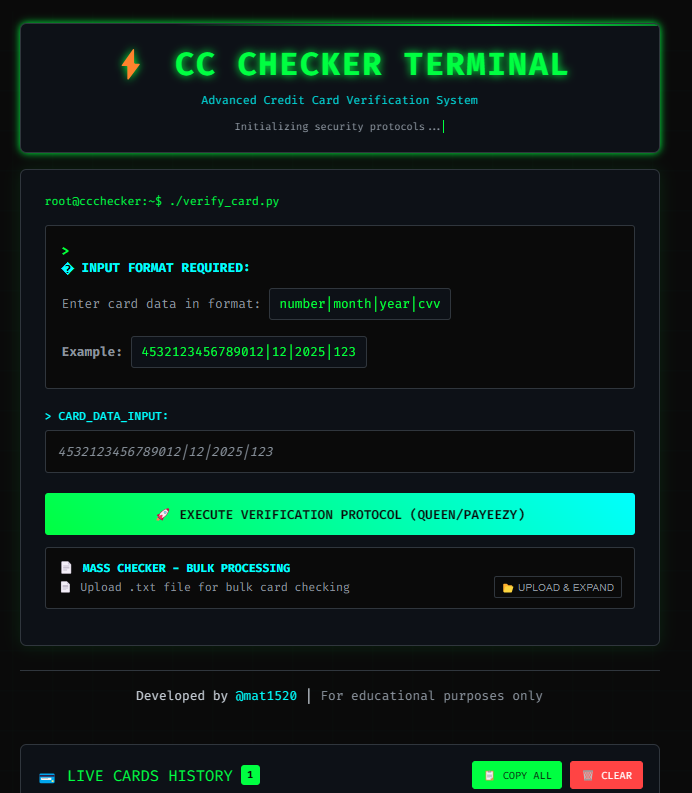 CC-Cheker-Web-Gateway