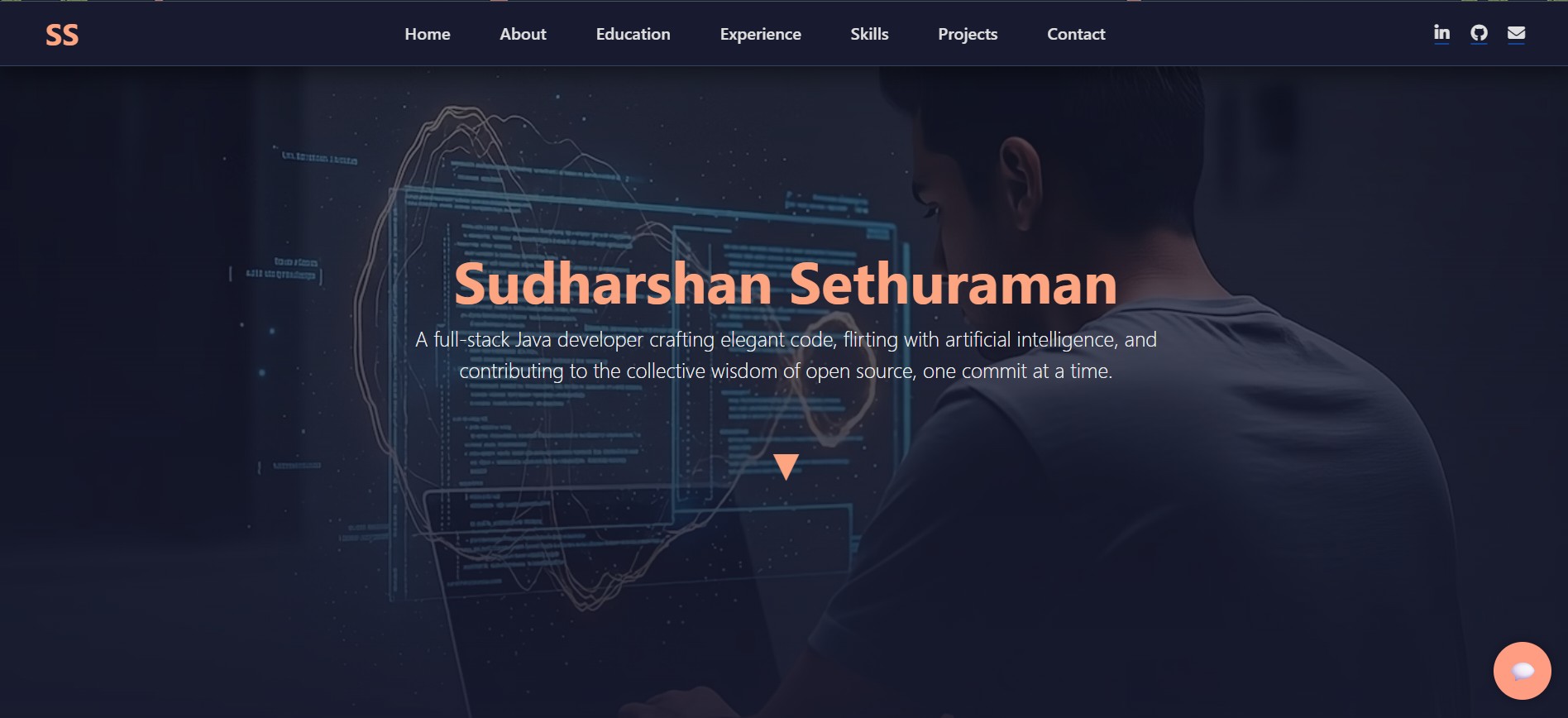 GitHub - sudhar31/sudharshan-portfolio: A modern, responsive developer ...