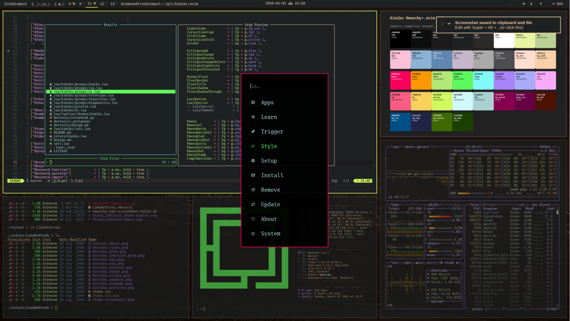 GitHub - krymzonn/omarchy-kimiko-theme: An elegant ancient newspaper ...
