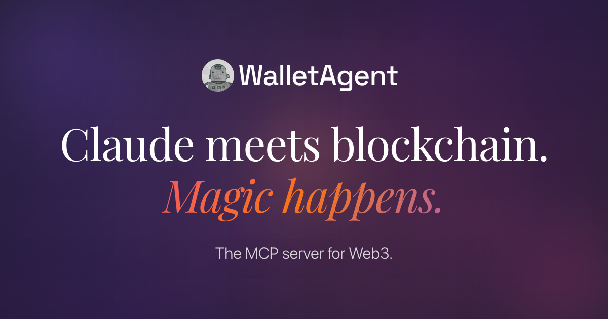 GitHub - wallet-agent/wallet-agent: MCP server for Web3 wallet ...