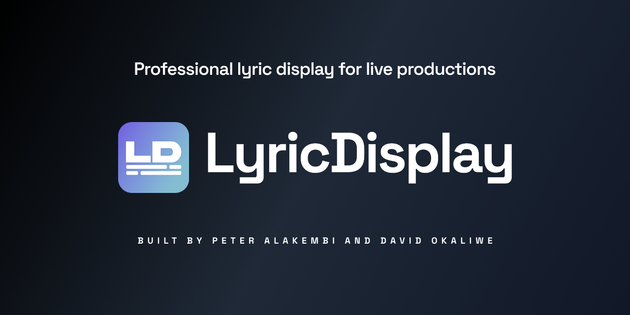 lyric-display-app