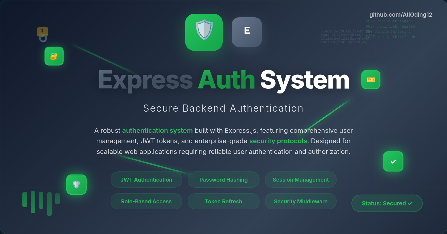 GitHub - AliOding12/Express_Auth_Sys: Here’s a concise project ...