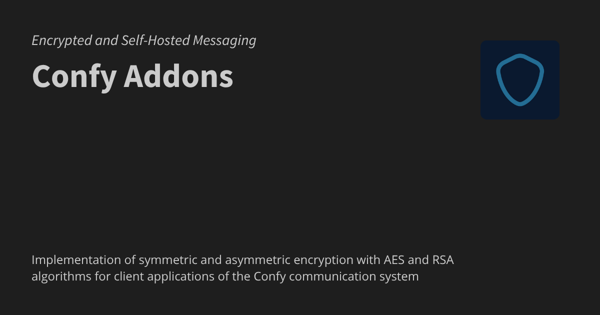 confy-addons