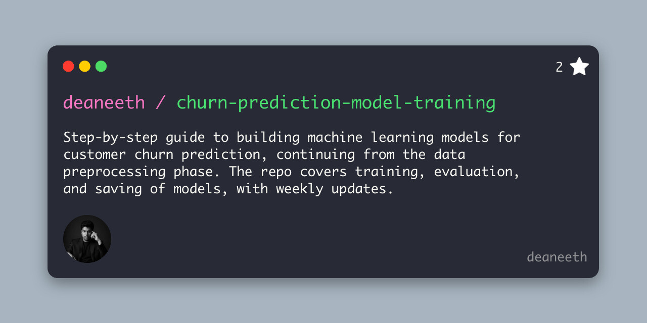 churn-prediction-model-training