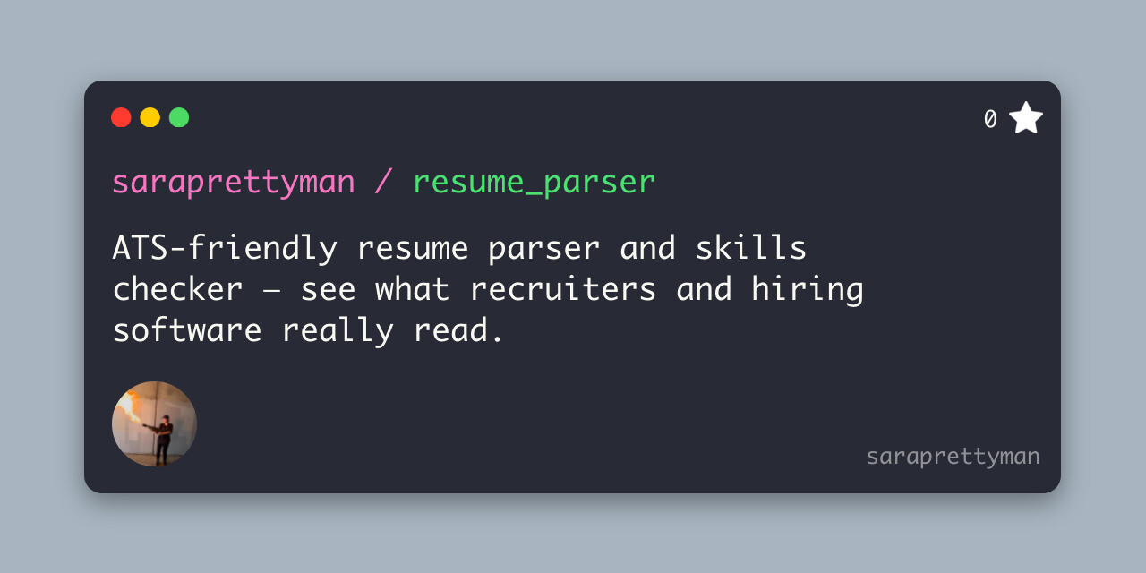 ResumeParser