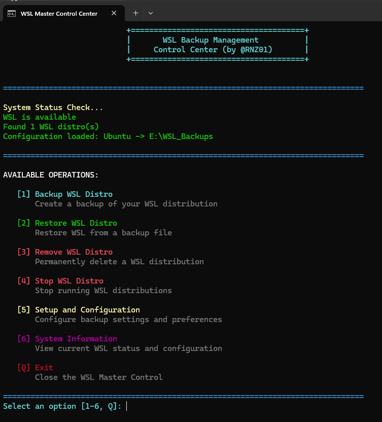 backup-wsl