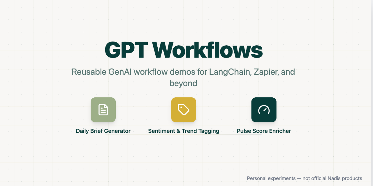 gpt-workflows