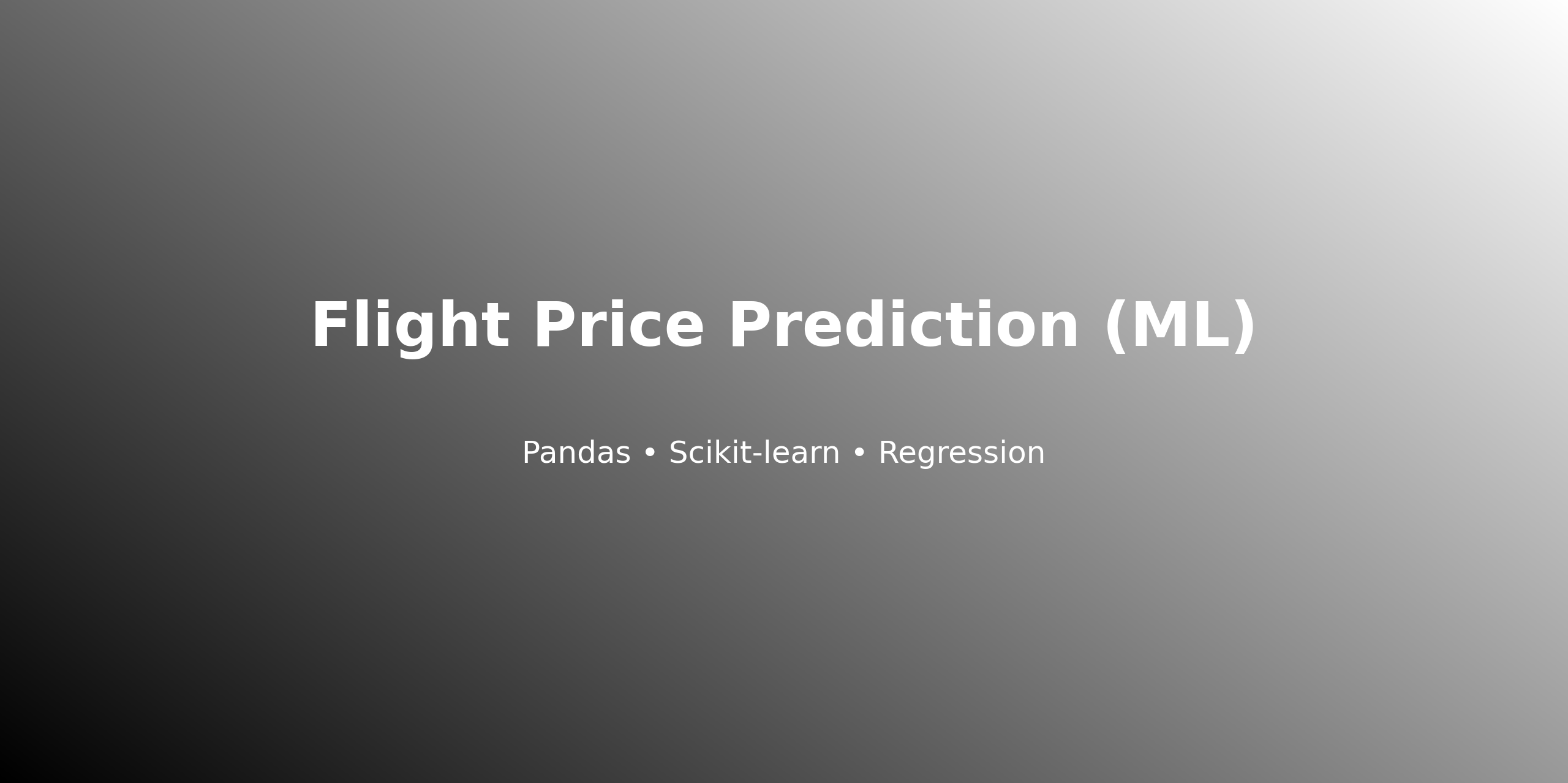 Flight-price-prediction