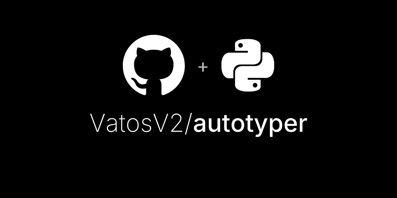 autotyper