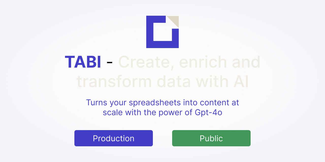 GitHub - Columsprout-AI/tabi-columsprout: Tabi AI is a tool designed to ...