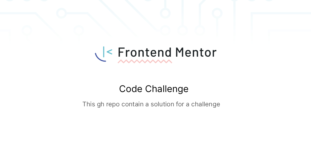 GitHub - FedericoMp/qr-code: Solution to Frontend Mentor challenges