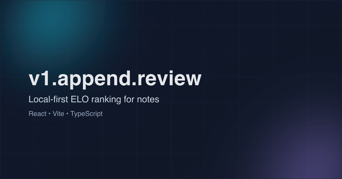 append-review-v1