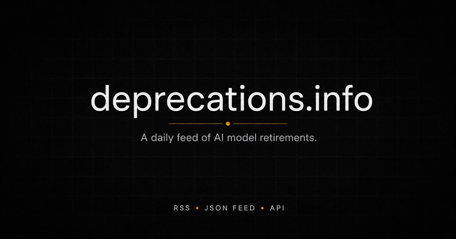 deprecations-rss