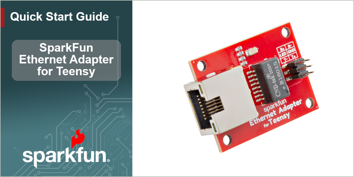 GitHub - sparkfun/SparkFun_Teensy_Ethernet_Adapter: The SparkFun Teensy ...