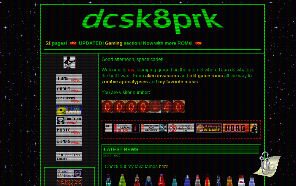Retro-Basic-HTML-Theme
