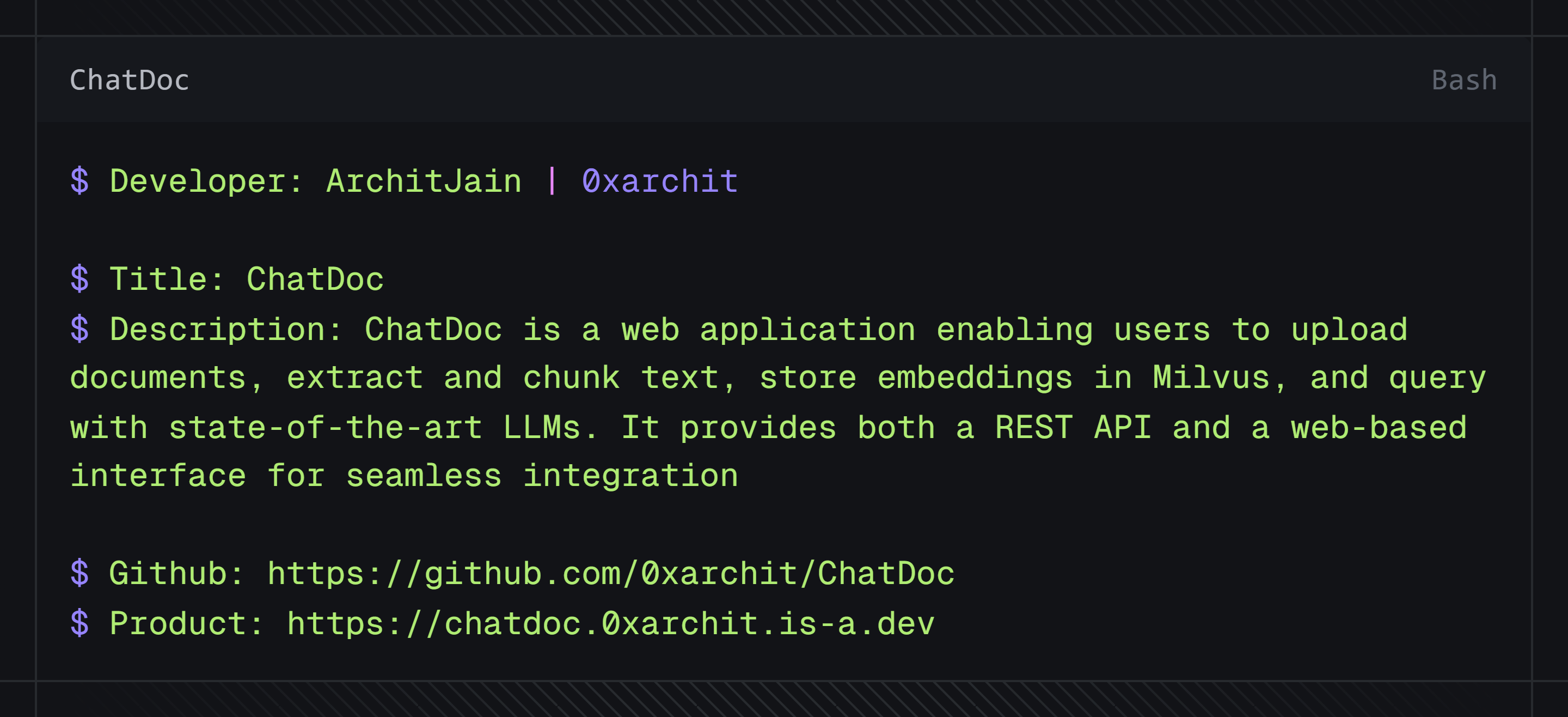 ChatDoc