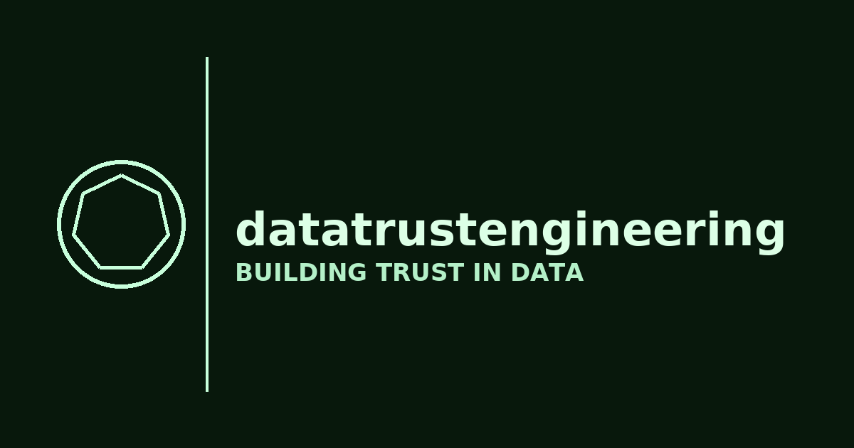 DataTrustEngineering